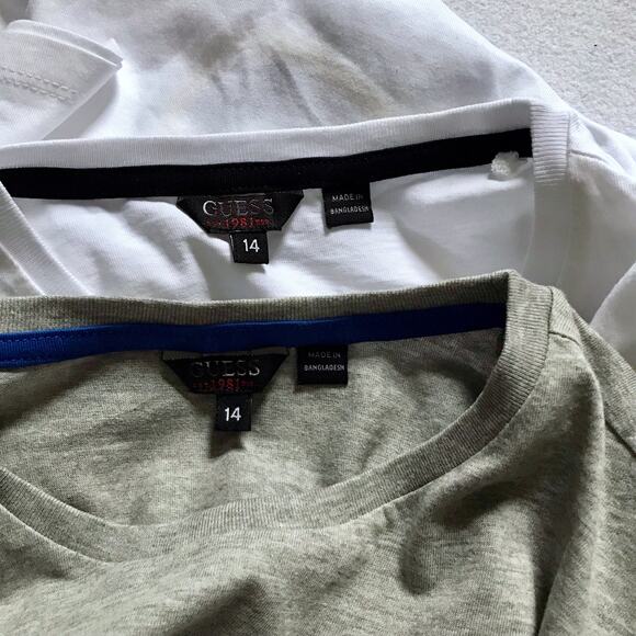 Guess NWOT Short Sleeves Shirt Bundle Boys 14 - Picture 9 of 10